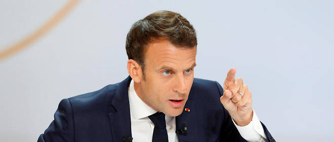 RÃ©sultat de recherche d'images pour "conference de presse Macron Elysee 25 avril"