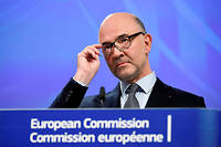  Pierre Moscovici, commissaire européen aux Affaires économiques et financières à la Fiscalité et à l'Union douanière. 