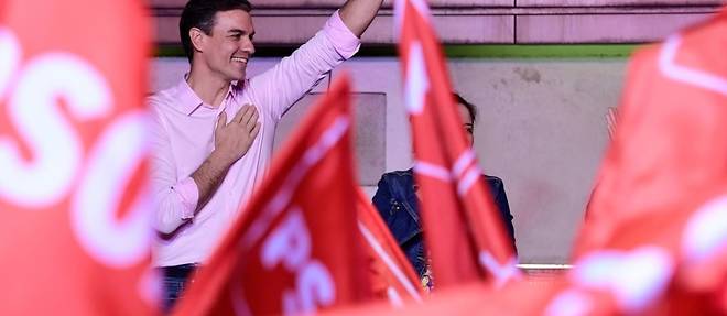 Espagne: Sanchez remporte les elections marquees par l'emergence de l'extreme droite