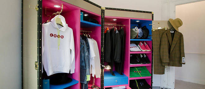 Le tres style Japonais Poggy part a la conquete de la planete mode avec sa malle pop-up store. 