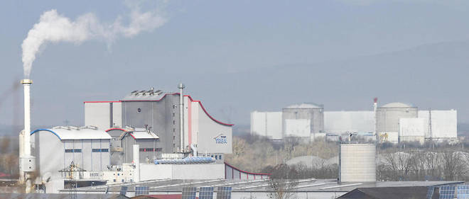 La centrale nucleaire de Fessenheim.