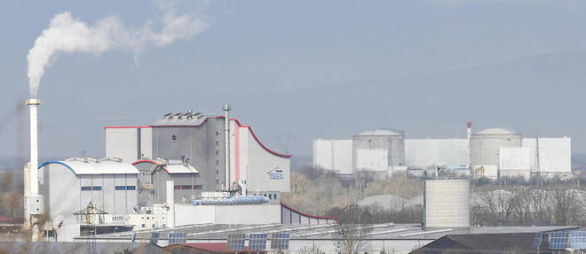 La centrale nucleaire de Fessenheim.