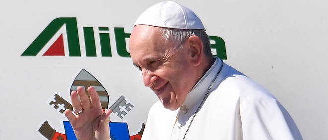 Le pape Francois en mars. Son texte peut etre considere comme un "engagement fort".