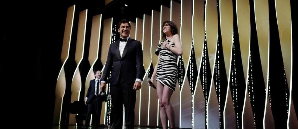 Javier Bardem et Charlotte Gainsbourg declarent ouvert le 72e festival de Cannes
