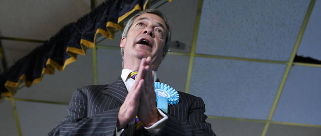 Nigel Farage en meeting a Pontefract.