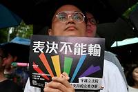 Ta&iuml;wan: le Parlement se penche sur le mariage gay avant la date butoir de sa l&eacute;galisation