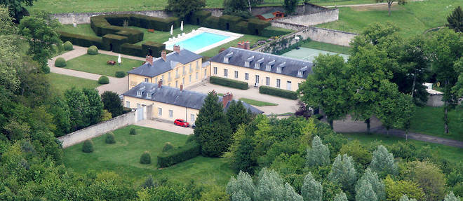 Parc du chateau de Versailles, residence presidentielle de la Lanterne.