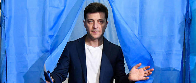 Volodymyr Zelensky a remporte plus de 73 % des suffrages au second tour de la presidentielle le 21 avril dernier. 