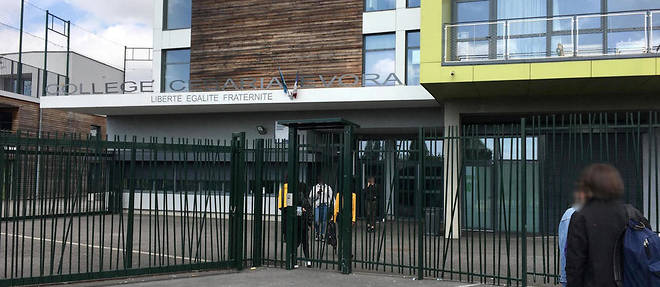 Le college Cesaria-Evora a Montreuil.