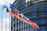  Le siège du Parlement européen à Strasbourg. 