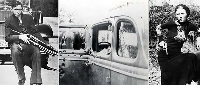 23 mai 1934. Le jour ou Bonnie et Clyde sont abattus par les flics