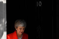  Theresa May etait arrivee au 10 Downing Street le 13 juillet 2016. 