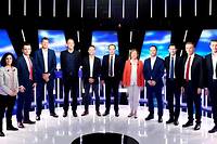 <p>Jeudi soir, BFM TV organisait l'ultime débat des élections européennes.</p>