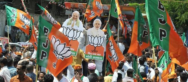 Legislatives en Inde: large majorite parlementaire pour les nationalistes de Modi