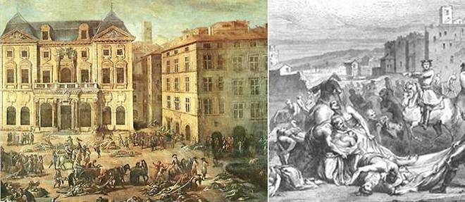 L'epidemie de peste de 1720 a decime plus du tiers de la population de Marseille.