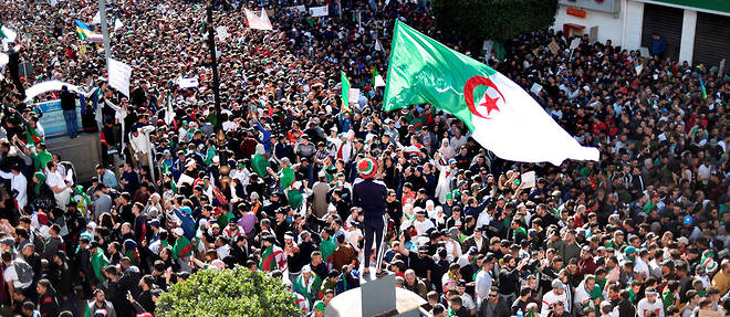 L'Algerie est secouee depuis le 22 fevrier par des manifestations massives declenchees par la volonte du president Abdelaziz Bouteflika de briguer un cinquieme mandat.