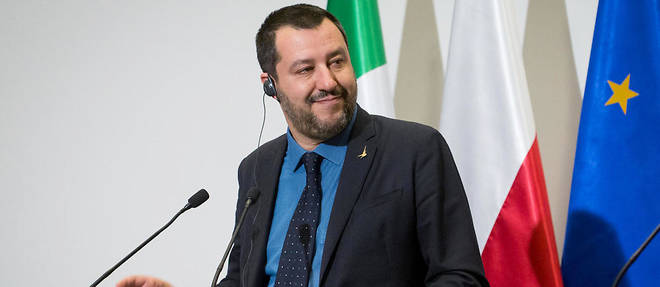  Matteo Salvini, chef du Mouvement 5 étoiles, sort gagnant des élections européennes en Italie. 