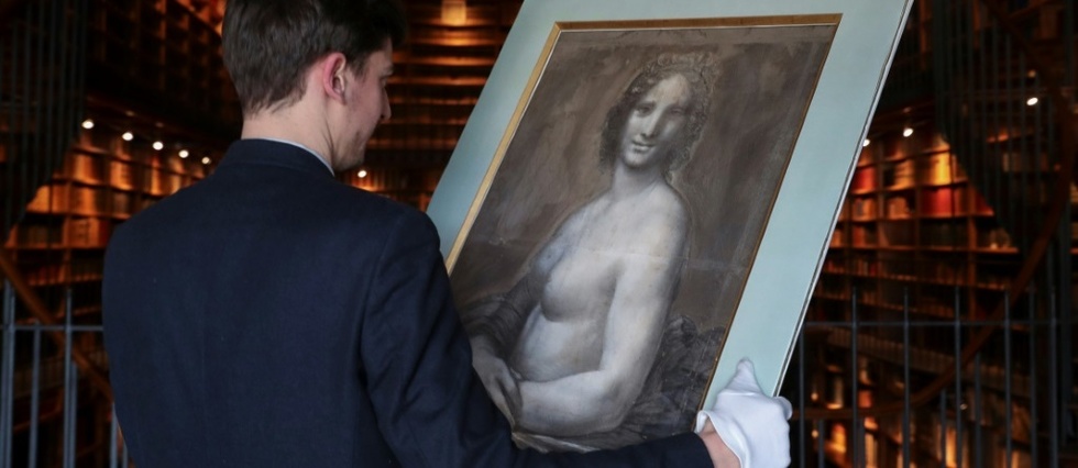 Annee Leonard de Vinci: les "Jocondes nues" exposees au chateau de Chantilly