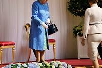 Apr&egrave;s l'empereur, la reine: Trump go&ucirc;te aux fastes de la monarchie&nbsp;