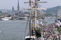 Rouen se pr&eacute;pare &agrave; accueillir l'Armada et son flot de visiteurs