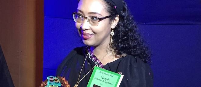 Djaili Amadou Amal en 2019, elle avait ete laureate du premier Prix Orange du livre en Afrique pour son roman "Munyal, les larmes de la patience".
