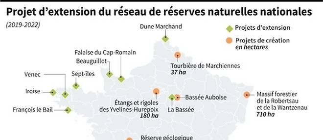 En France, de nouvelles reserves naturelles pour aller vers 30% d'aires protegees