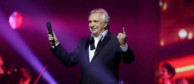 Michel Sardou lors de son dernier concert en 2018.