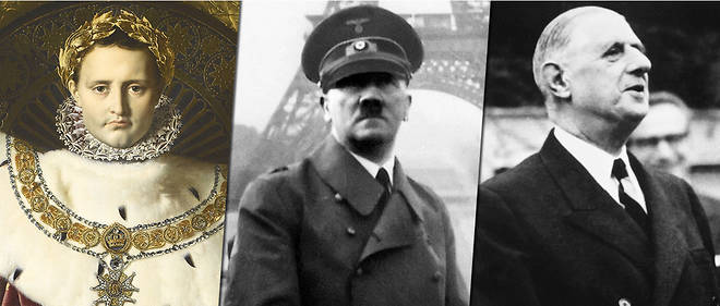 Napoleon 1er, Hitler et de Gaulle