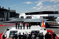 Paris et Berlin concr&eacute;tisent avec l'Espagne le lancement de l'avion de combat du futur