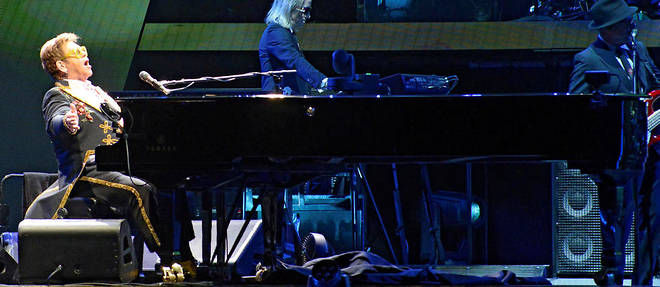 Elton John aura electrise l'AccorHotels Arena. Image d'illustration.