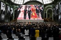 Vibrant hommage &agrave; Karl Lagerfeld au Grand Palais &agrave; Paris