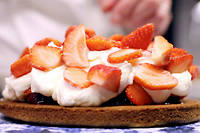 L'irresistible tarte fraises chantilly de Jean-Francois Piege.