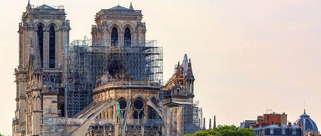 Notre-Dame de Paris, le 15 avril 2019.