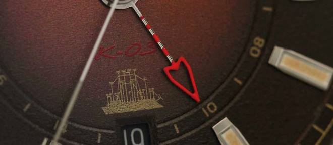 Une montre made in France en hommage a Robur le Conquerant, heros de Jules Verne.