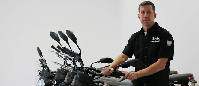 Sam Paschel, le patron de Zero Motorcycles, leader mondial du deux-roues electrique.