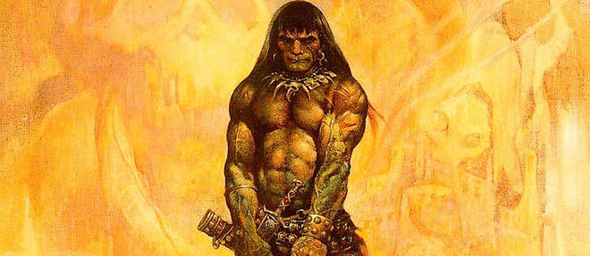 Conan le Barbare illustre par Frazetta.