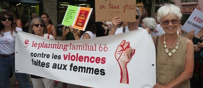 Stop au "terrorisme machiste": manifestation a Perpignan apres un feminicide