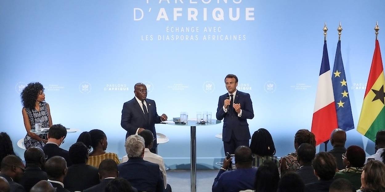Comment le président Macron entend mettre les diasporas au cœur de la relation  Afrique-France - Le Point