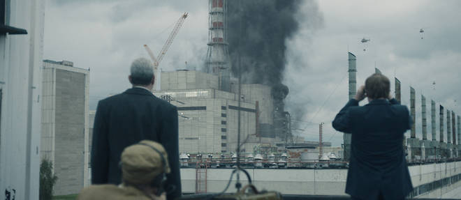 Une scene de la serie << Chernobyl >>.