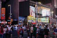 New York&nbsp;: panne d'&eacute;lectricit&eacute; g&eacute;ante, Times Square plong&eacute; dans le noir