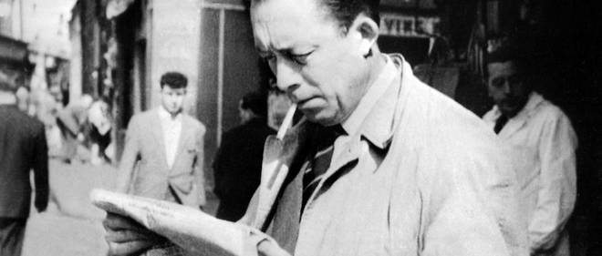 Albert Camus a Paris.