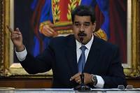 Venezuela: Maduro rejette le &quot;chantage&quot; de l'UE