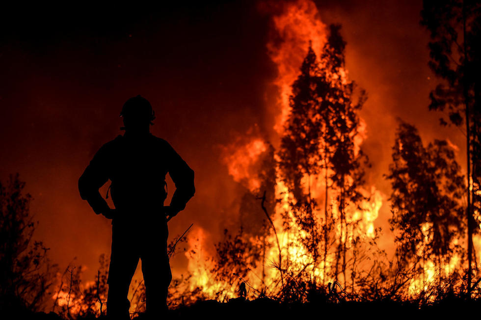 Portugal Plus De 1 700 Pompiers Luttent Contre Un Vaste - 