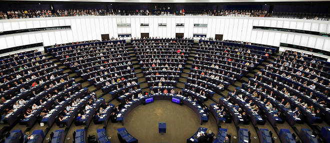 Le Parlement europeen.