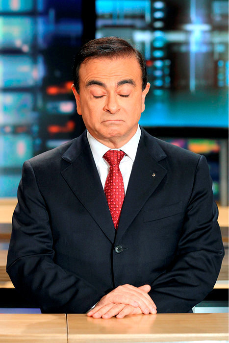 
        Contrition. Les excuses du PDG sur TF1, le 14 mars 2011, apres la mise en cause de trois salaries de Renault pour << espionnage >>.