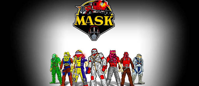 La gamme de jouets MASK se mue rapidement en dessin anime.