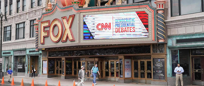 Les 20 candidats vont debattre au Fox Theatre de Detroit, dans le Michigan.