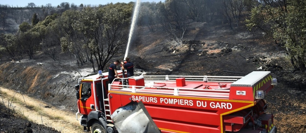 Incendie dans le Gard: 488 ha parcourus, le feu ne se propage plus
