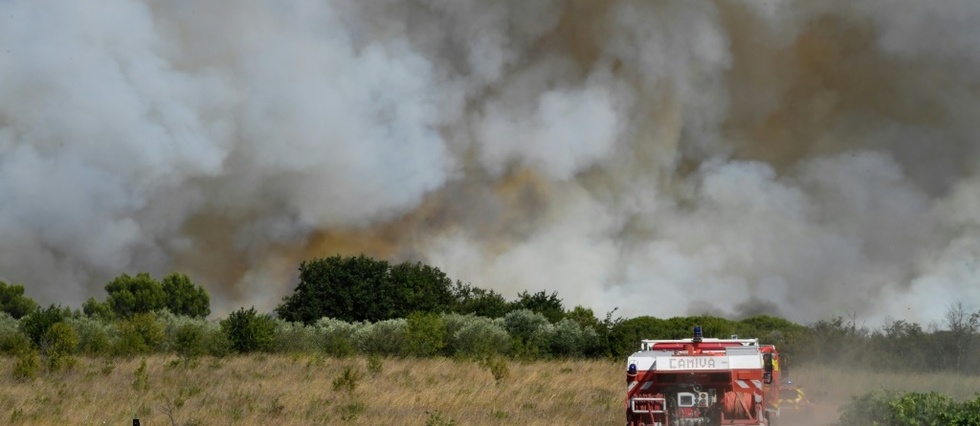Gard: crash d'un bombardier d'eau intervenant sur l'incendie de Generac