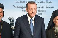 Erdogan pose la premi&egrave;re pierre d'une &eacute;glise syriaque &agrave; Istanbul